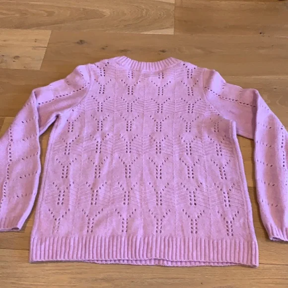 Gap Pointelle Crew Neck Sweater - Picture 6 of 8